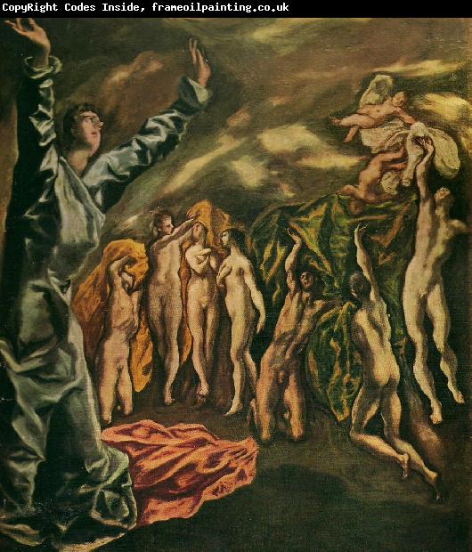 El Greco the vision of st. john